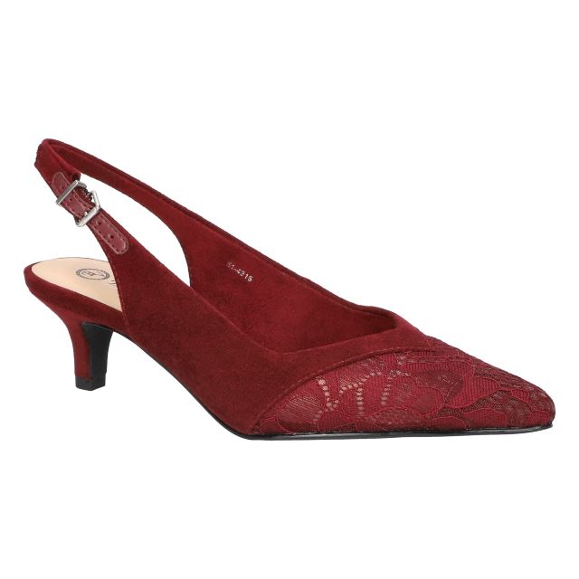 Burgundy Suede