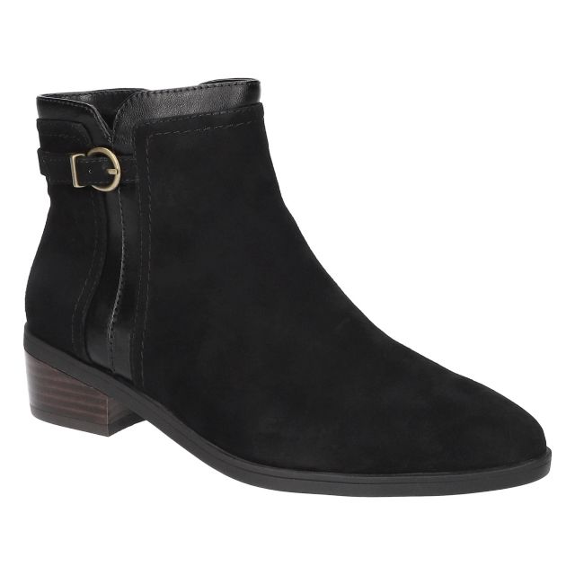 Black Kidsuede Leather