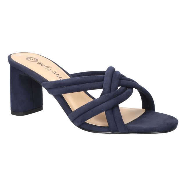 Navy Suede