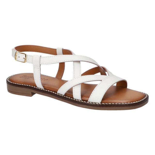 White Italian Leather