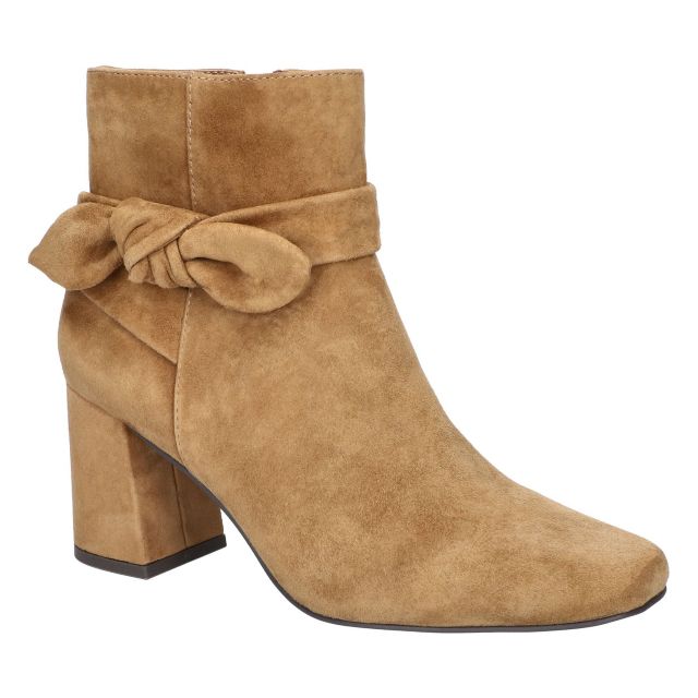 Cognac Suede Leather