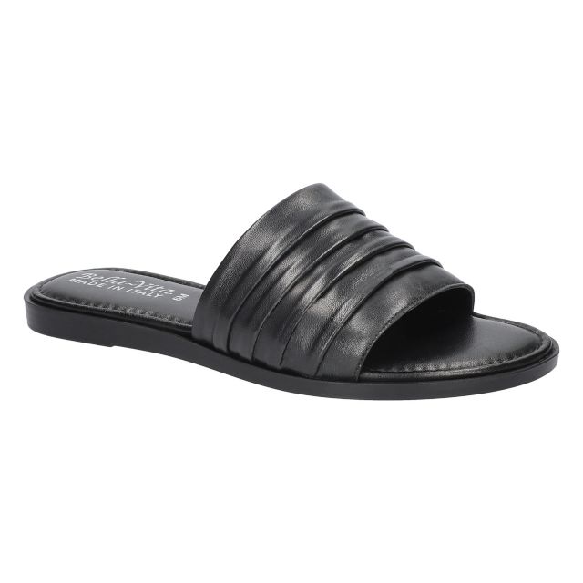Black Italian Leather