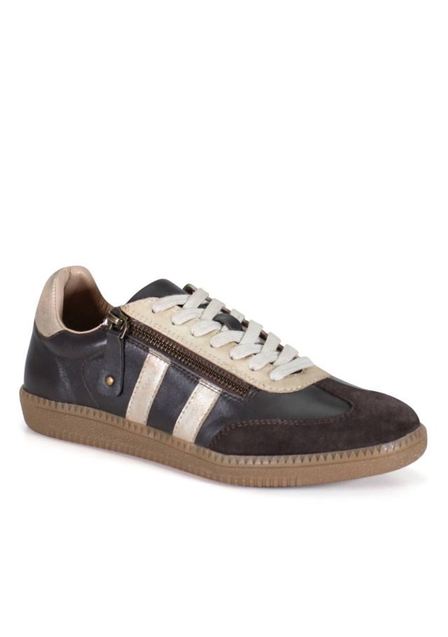 DARK BROWN/GOLD
