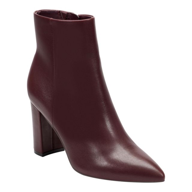 Dark Red Leather