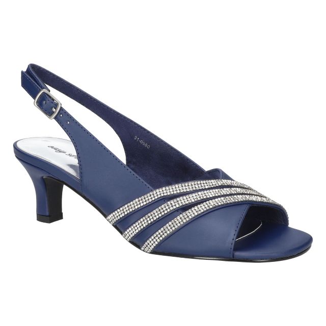 Navy Satin