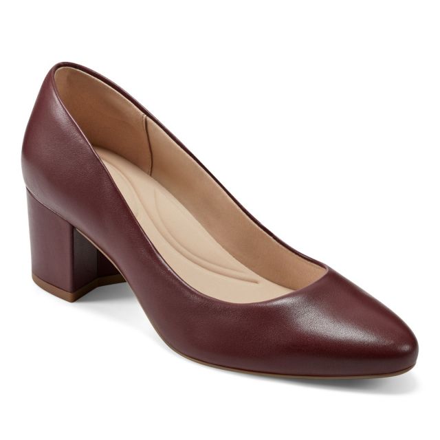 Dark Red Leather