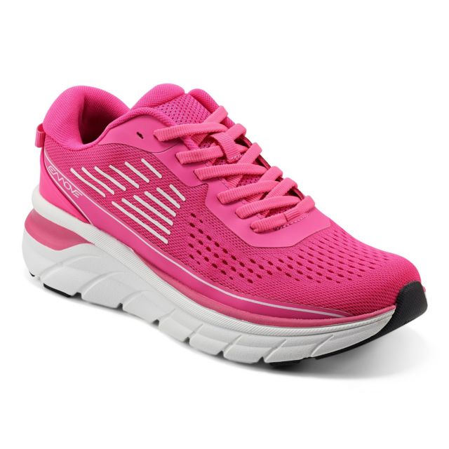 Bright Pink/White