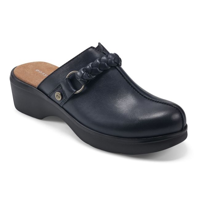 Navy Leather
