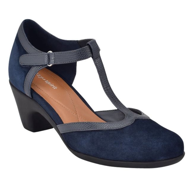 Navy Suede