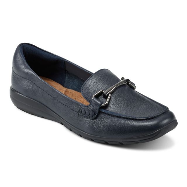 Navy Leather