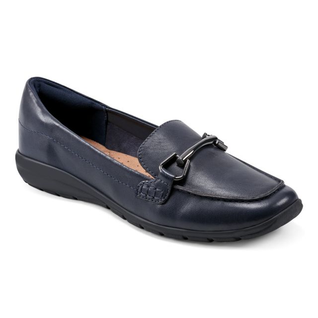 Navy Leather