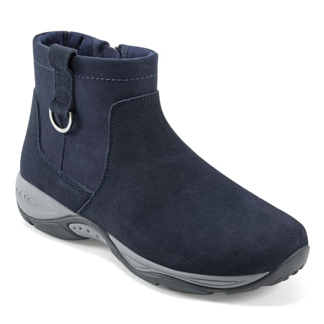 Navy Suede
