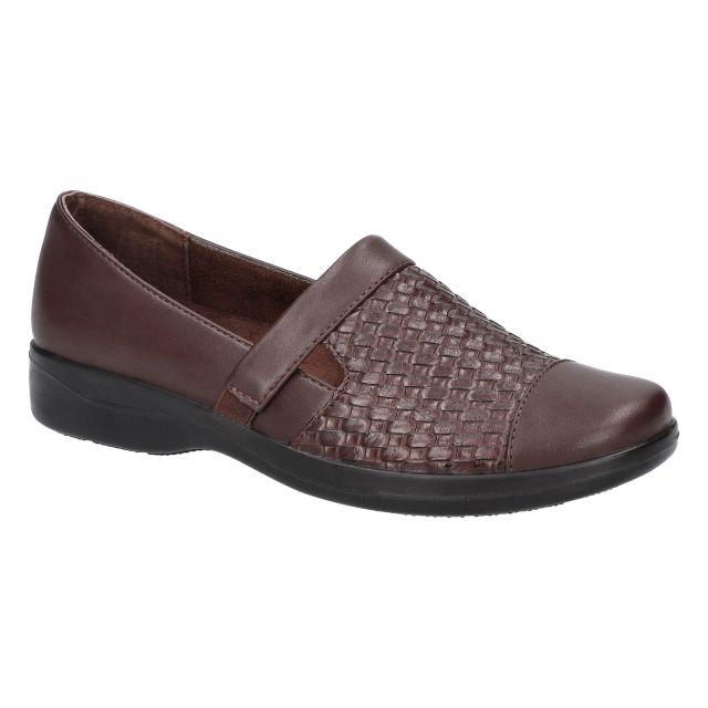 Brown Woven Embossed