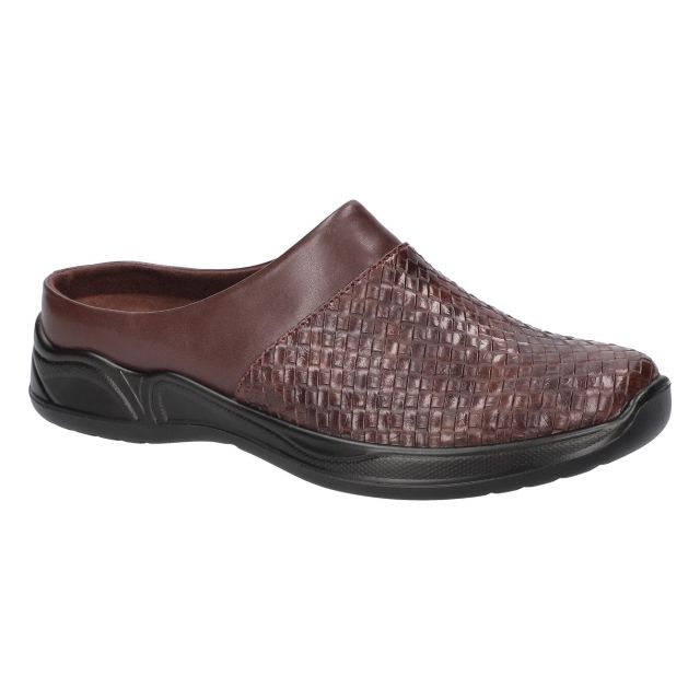 Brown Woven Embossed