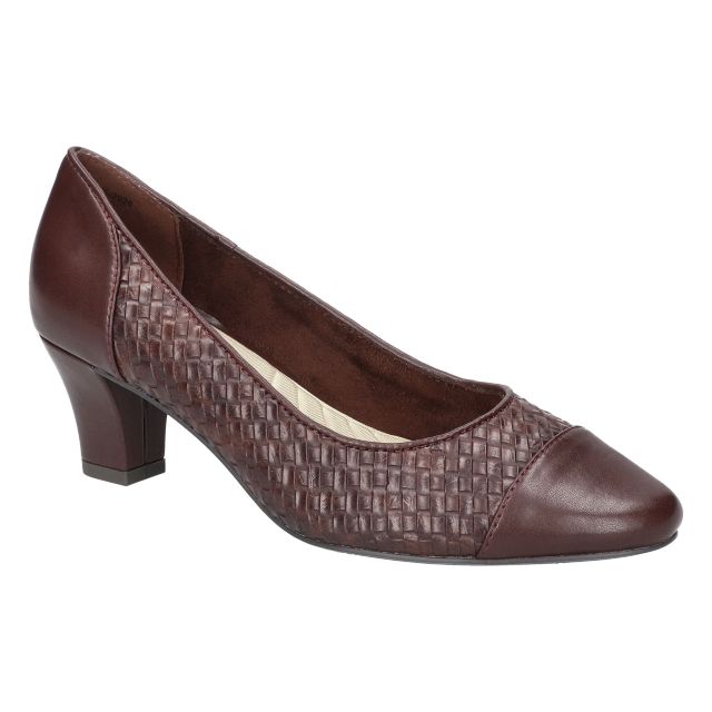 Brown Woven Embossed