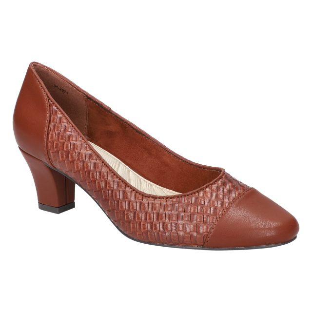 Tan Woven Embossed