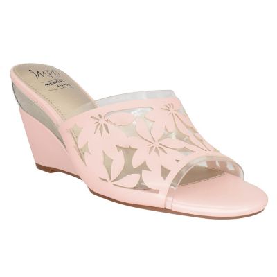 Vasha Floral Slide with Memory Foam