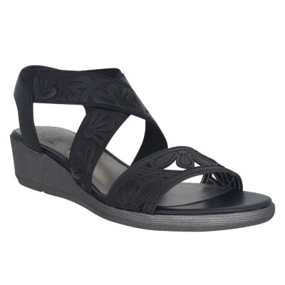 Rainey Laser Stretch Elastic Sandal