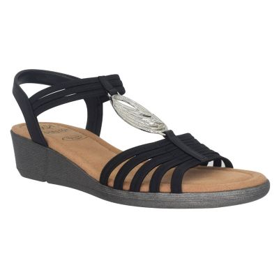 Ralana Stretch Elastic Sandal with Memory Foam