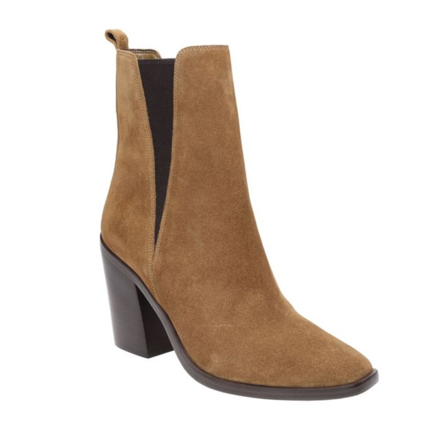 Medium Natural Suede