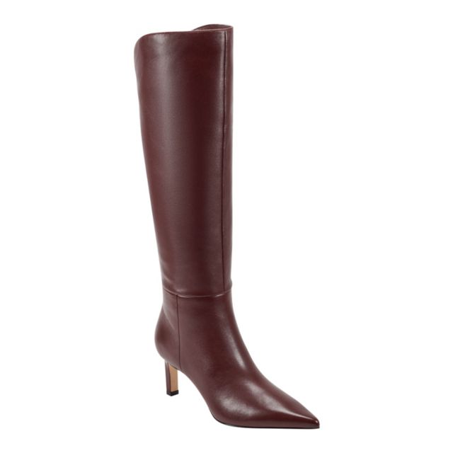 Dark Red Leather