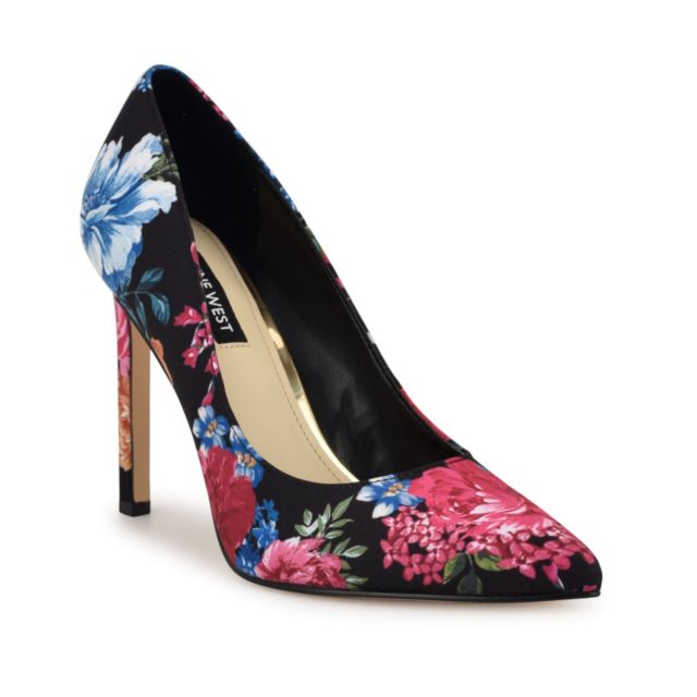 Black Blooms Floral Multi