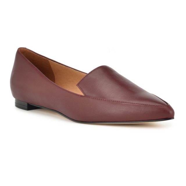 Dark Red Leather