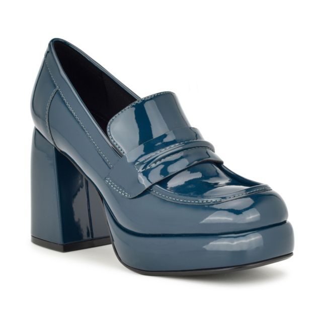 Teal Blue Patent