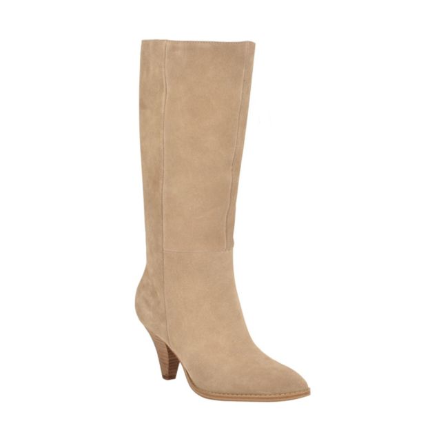 Beige Suede
