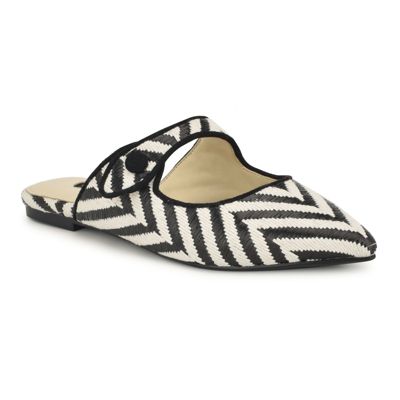 Barbra Pointy Toe Slip-on Flat Mules