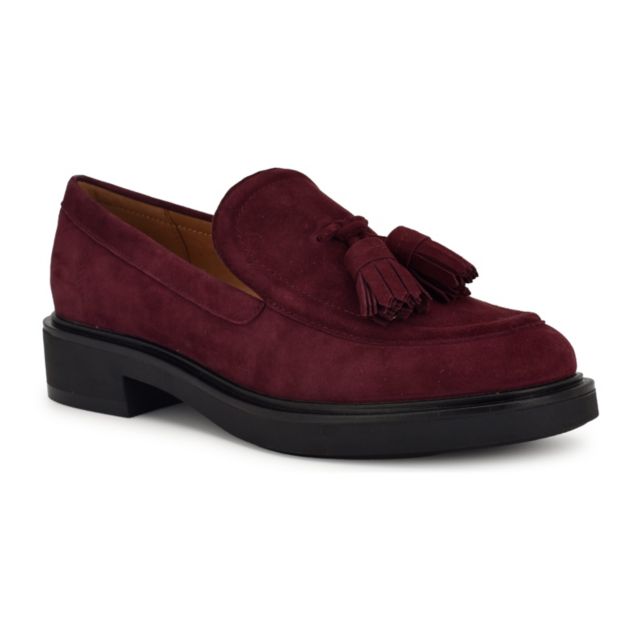 Burgundy Suede
