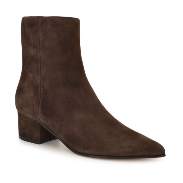 Dark Brown Suede