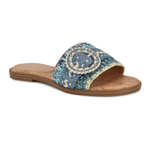 Blue/Cream Multi