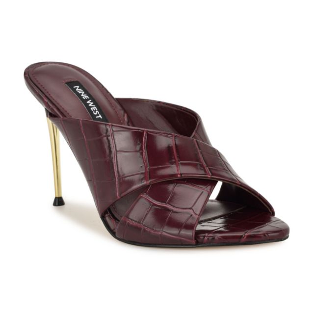 Dark Red Croco