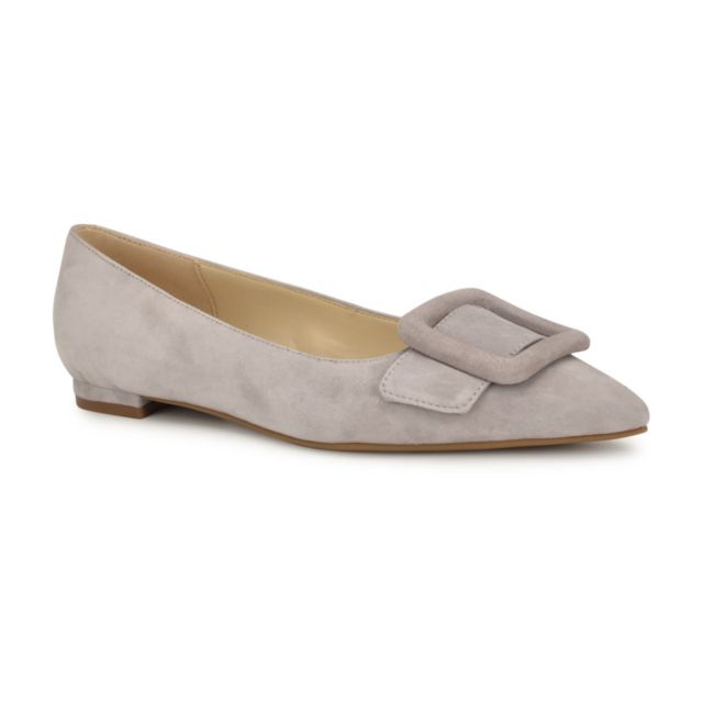 Light Grey Suede