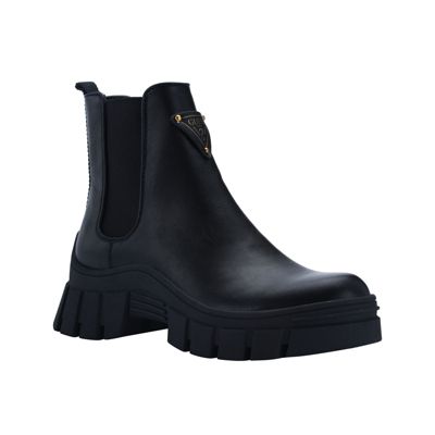 Hestia Lug Sole Double Gore Chelsea Boots