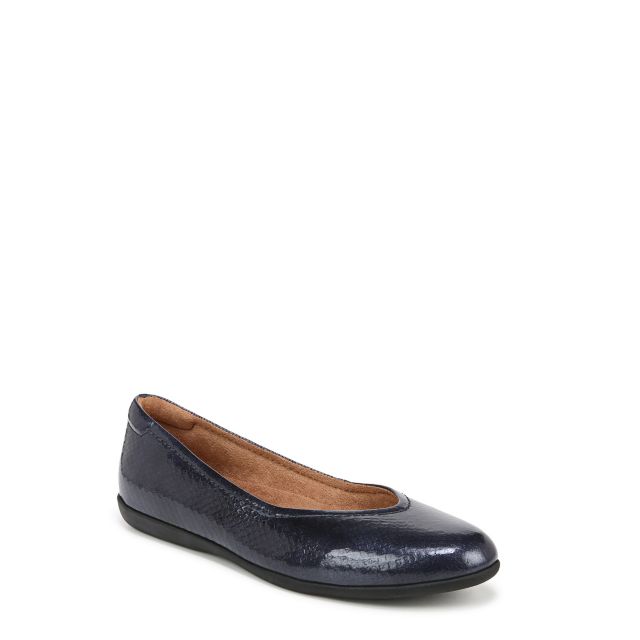 Midnight Blue Faux Leather