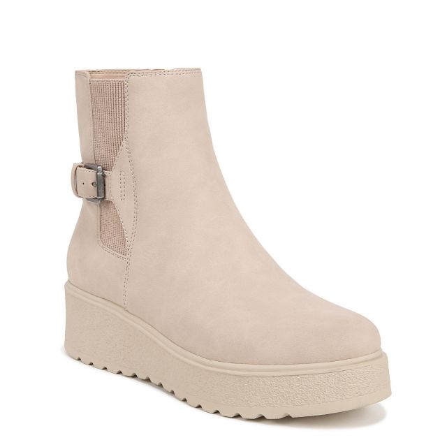 Porcelain Nubuck Beige Synthetic