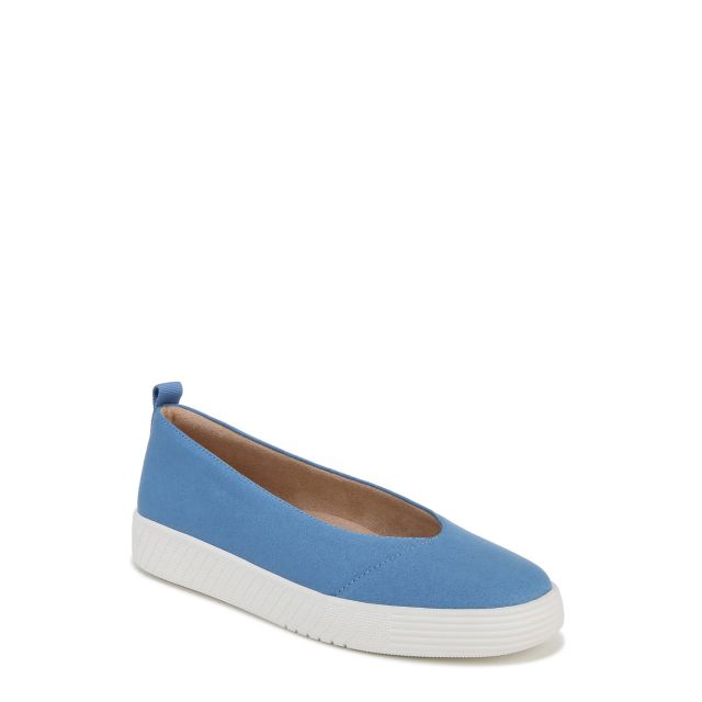 Linen Blue Microsuede Fabric