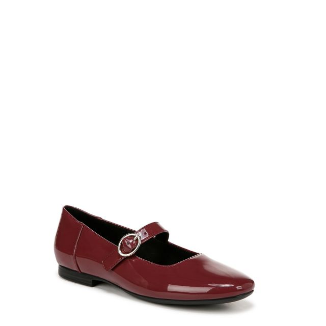 Cranberry Faux Leather