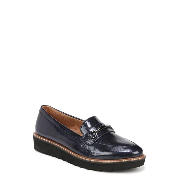 Midnight Blue Faux Leather