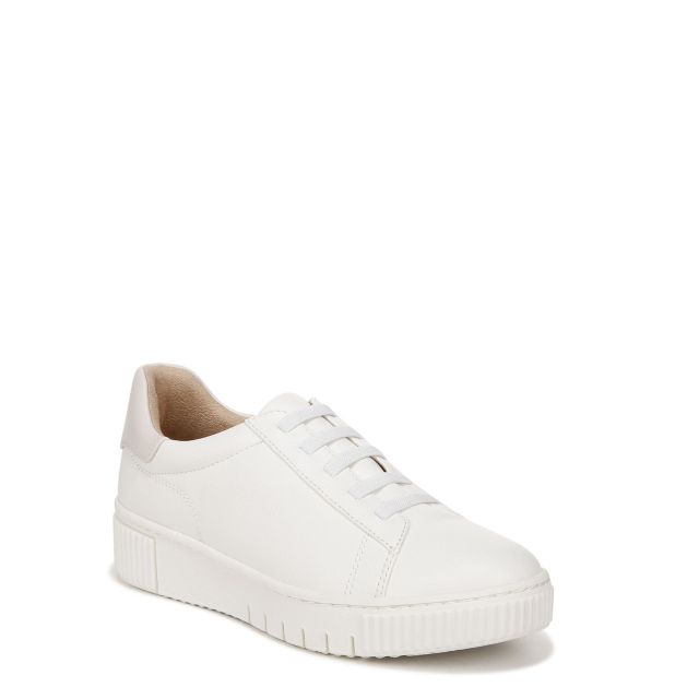 White Faux Leather
