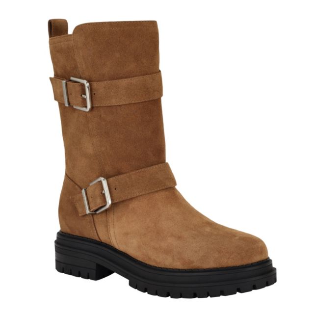 Medium Natural Suede