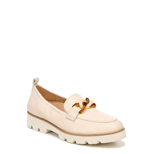 Cream Leather Nubuck