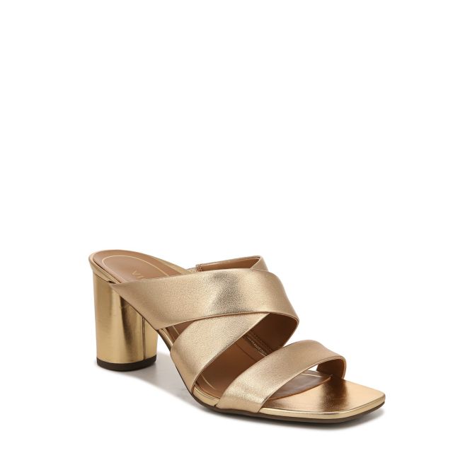 Gold Metallic Leather