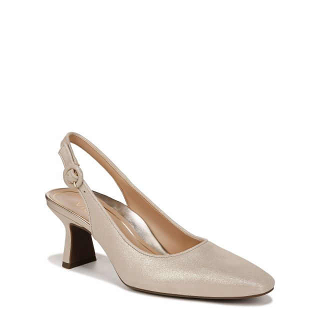 Gold Metallic Leather