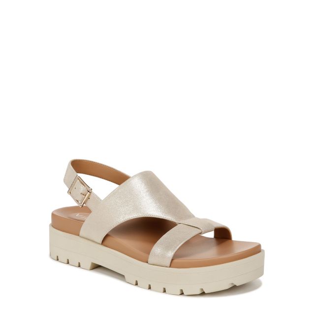 Gold Metallic Leather