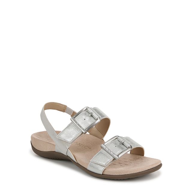 Silver Met Synthetic Fabric