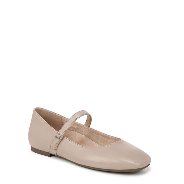 Oatmeal Beige Leather