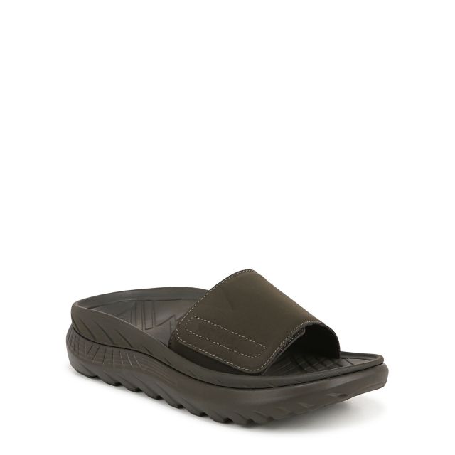 Dark Khaki Green Syn Nubuck